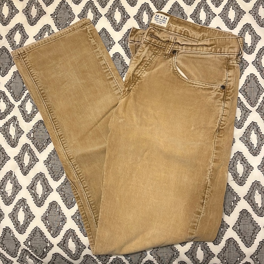 J crew corduroys 32 34
